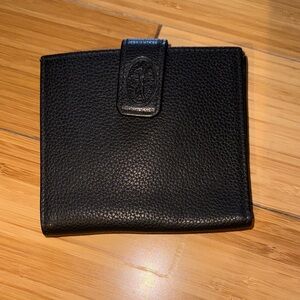 Longchamp Black Leather Wallet